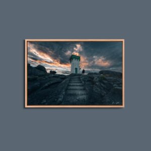 Alternative view of Le pêcheur - Pointe de Trevignon